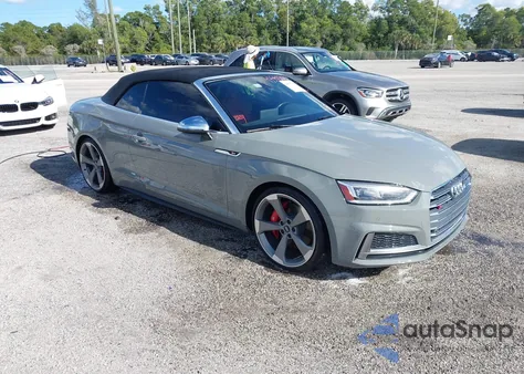 2019 Audi S5 3.0T Premium Plus z USA, uszkodzony, nr VIN WAUY4GF53KN007546